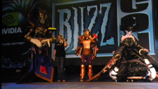 Illustration for article titled BlizzCon Costume Contest: Jay Mohr Craves Blue Elf Sex
